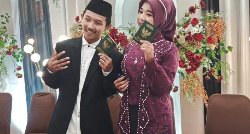 Cerita Yunita dan Dicky, Dari Daftar Mandiri Hingga Nikah Massal Difasilitasi Pemkab Kukar