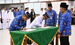 Wakil Bupati Nunukan Lantik 208 Pejabat