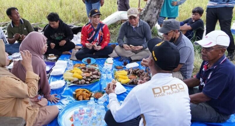 Bupati Nunukan Motivasi Petani Tingkatkan Luas Sawah
