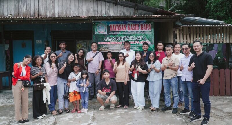 PLN Group Kaltimra Tebar Energi Kebaikan Lewat Aksi Diakonia Paskah di Panti Asuhan