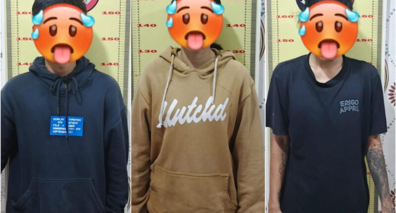 Beli Sabu Rp300 Ribu, Tiga Anak Muda di Kukar Berakhir di Tangan Polisi