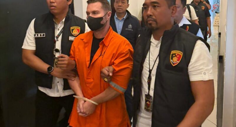 Steven Lyons, Buron Interpol Asal Inggris Ditangkap di Bali