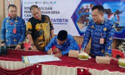BPS Nunukan Canangkan Tiga Desa Cantik Statistika di Pulau Sebatik