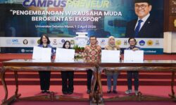 UMKM Mahasiswa Teken Letter of Intent dengan Peritel Modern