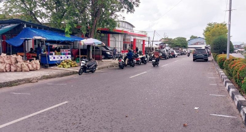 Muhtar Bantah Pedagang Pasar Tani Menolak Dipindahkan ke Jalan Tanah Merah Nunukan