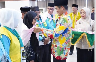 Andi Nur Syafariyanti Calhaj Termuda dari Nunukan