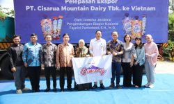 PT Cisarua Mountain Dairy Tbk Ekspor Perdana Yogurt Rp1,13 Miliar ke Vietnam