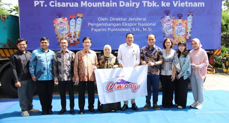 PT Cisarua Mountain Dairy Tbk Ekspor Perdana Yogurt Rp1,13 Miliar ke Vietnam